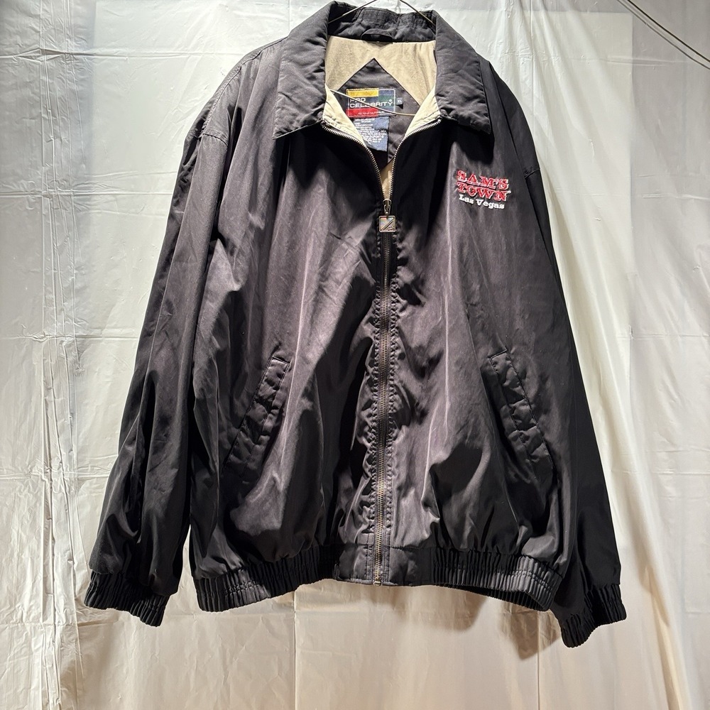 Vintage Pro Celebrity lined coat‎ / Jacket size XL Company Logo